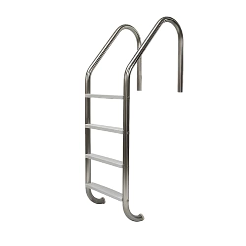 Escalera Acero Inoxidable Piscina 4 Pasos 63 in miniatura 1