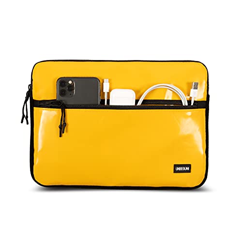 Housse pour ordinateur portable MacBook Air 13 étui tissu jaune