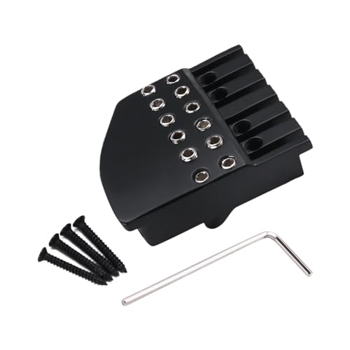 Blocage de cordes guitare sans tête anti-désaccordage pour écrou de blocage 6 cordes