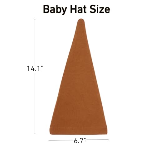 Baby Newborn Hats Set Top-Knot Beanie Soft Stretchable Cap3