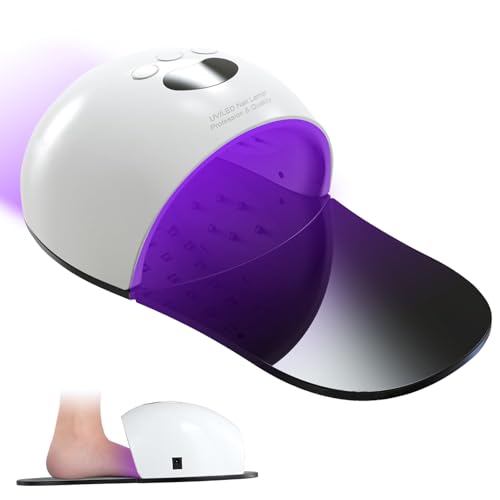 Aparato de Tratamiento Láser Micosis Uñas, Micosis Uñas de los Pies Limpieza y Reparación Uñas Tratamiento, 5 Min Por Día Mejorar Fúngica,Para Varias Uñas de Manos Y Pies (B)