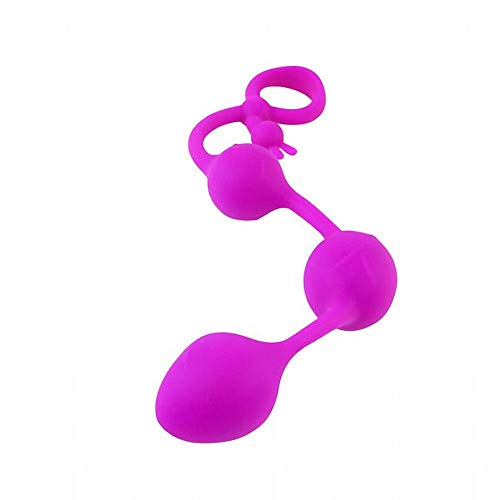 Plug Em Soft Touch Com 3 Esferas Em Tamanhos Gradativos à Prova D'água 25,5 Cm Love Balls
