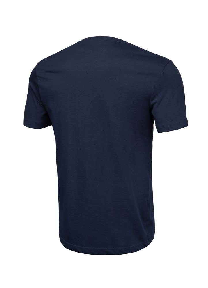 PITBULL - Camiseta Básica para Hombre Manga Corta 100% Algodón - Cuello Redondo Regular Fit - Camiseta Clásica de Hombre Casual - Camiseta Básica Hombre Algodón Premium