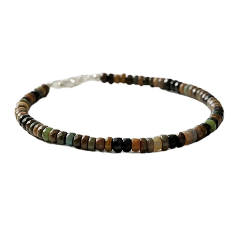 Bracelet tourmaline multicolore LKBEADS le cadeau idéal fait main en pierres