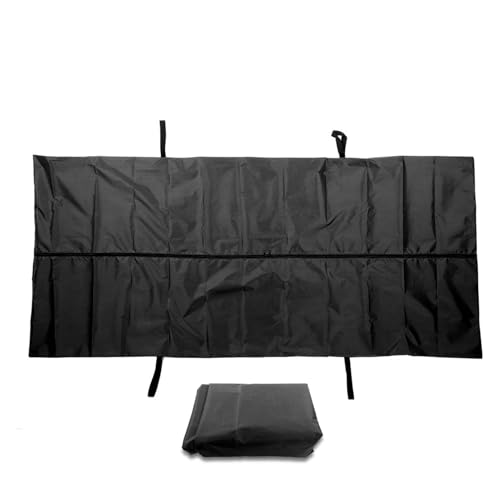 Body Bag, Leak Proof Cadaver Morgue Bodies Bag with 4 Handles, Center Zipper, Emergency Bodies Storage Bag for Funeral Hospitals Transportation, Black (150 * 60CM)