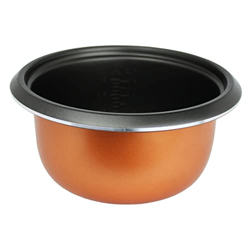 Gatuida Olla Arrocera Interior de Antideslizante Accesorio para Olla Eléctrica Revestimiento Reforzado Reemplazo para Cocedor de Arroz