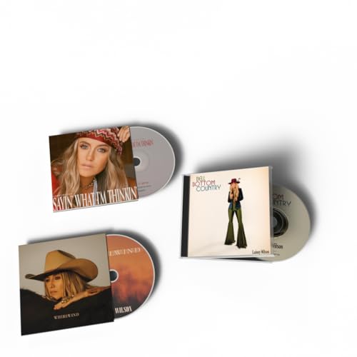 Lainey Wilson 3 CD Discography Collection: Sayin What I'm Thinkin' / Bell Bottom Country / Whirlwind