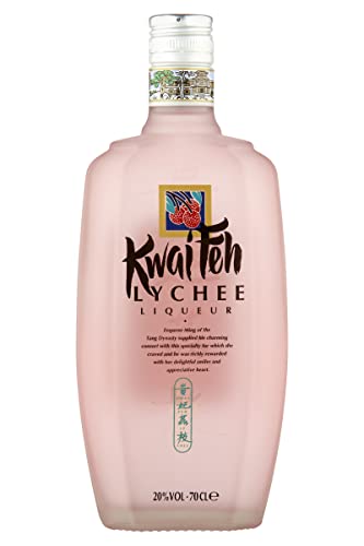 Kwai Feh Lychee Liqueur 70cl, 20% ABV | Authentic Oriental Lychee Essence | Delicate Blend of Sweetness, Strength & flavour | Perfect for Signature Cocktails and Sipping Neat