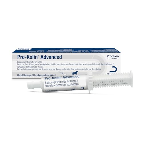 Dechra Pro-Kolin Advanced für Hunde | Doppelpack | 2 x 60 ml | Ergänzungsfuttermittel für Hunde | Hochkonzentrierte Pro- und Präbiotika