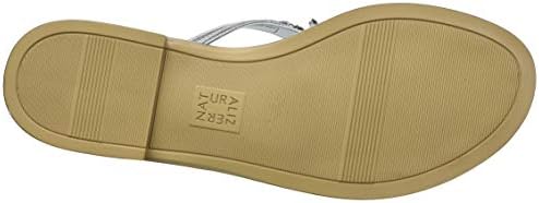 Naturalizer Womens Fallyn Silver Thongs 4 M | Image 3
