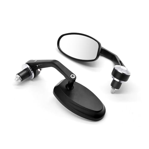 Miroir de moto grand angle anti-vibration pour guidon 22mm Versys ZRX ZX