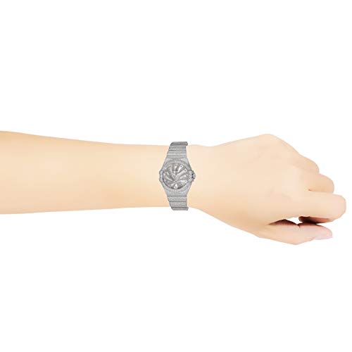 [OMEGA(オメガ)] コンステレーション ウォッチ コーアクシャル自動巻 10気圧防水 サファイアガラス ホワイトパール文字盤 123.55.31.20.55.007 レディース [並行輸入品] 商品画像2