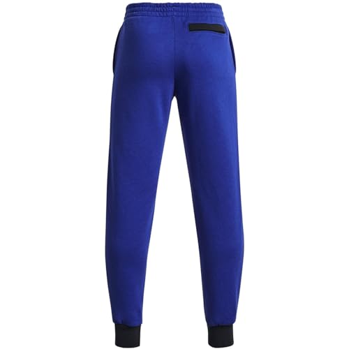 Boys' UA Rival Fleece Script Joggers2