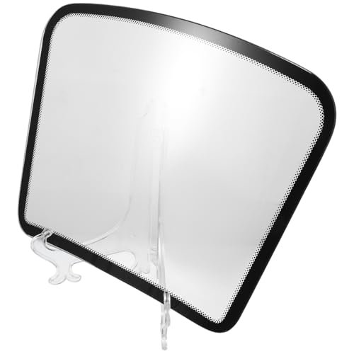 Pare-brise transparent anti-rayures avec support pour test d'autocollant statique