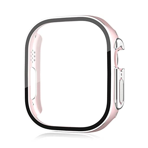 Coque bumper Apple Watch Ultra 49 mm en PC rigide et verre trempé haute résistance