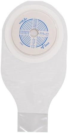 ActiveLife One-Piece Drainable Cut-to-Fit Pouch with Stomahesive Skin Barrier, 12"