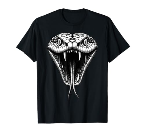 Tatouage Tête de Serpent Roi Cobra Serpent T-Shirt