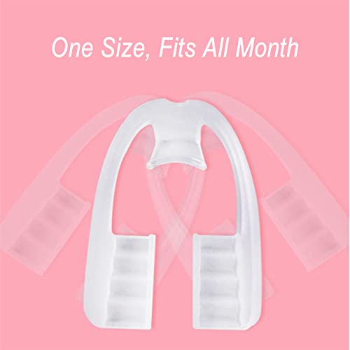 Image of Mouth Guard During Sleep, Soft Reusable Mouth Cushion for Adults Comfort Fit Night Guard Portable Lightweight Design for Daily and Travel Use (20 Pack)