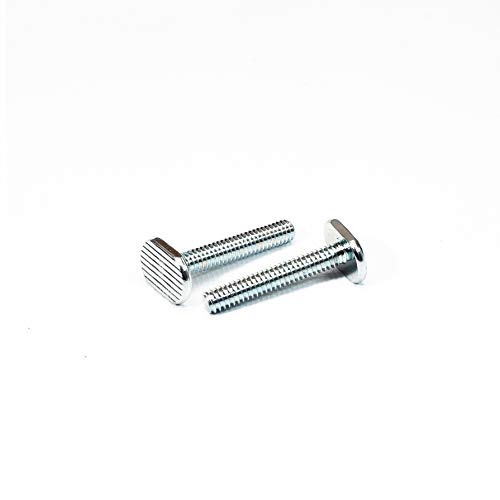 POWERTEC QTB1008 T-Slot Bolts 1/4”-20 Thread Size T-Bolt 1.5 Inch Long – 20 Pack