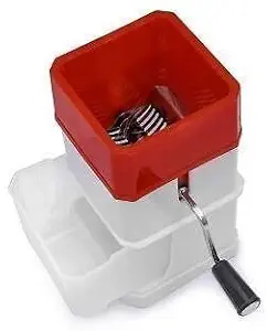 KDG TREADS Kitchen Onion, Chilly, Dry Fruit & Vegetable Cutter Vegetable Cutter and Chopper and Slicer Stainless Steel Vegetable & Nuts Chopper (Chilly-n-Dry Fruit Cutter (Plastic Square))