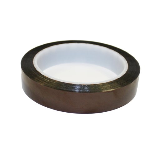 Image of Tapes Master 3 /4 inch x 36 Yds 5 Mil Kapton Tape - Polyimide High Temperature Heat Rresistant Tape with Silicone Adhesive - No Residue