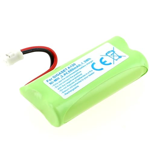 Batterie telephone 2 4v 600mah telephone siemens - vue 2