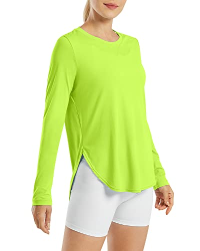 Image of G4Free Lightbreeze Womens UPF 50+ Long Sleeve Workout Tops Quick Dry UV Sun Shirt Running Gym Hiking Yoga Casual Lightweight