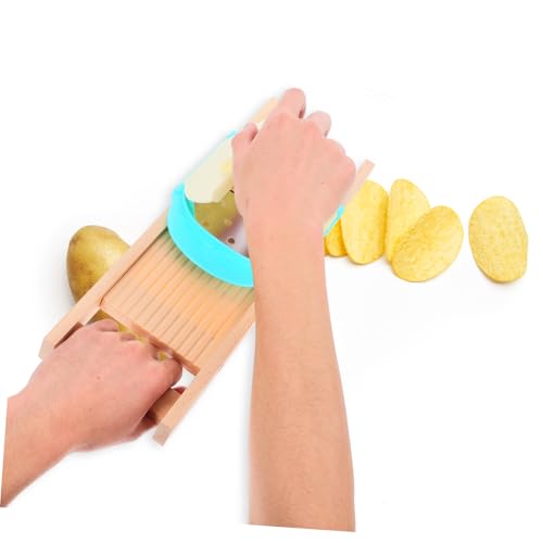 Cortadora Luxshiny para papas fritas rizadas y verduras miniatura 6