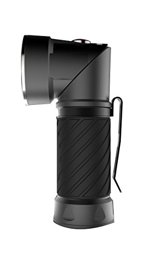 Nebo NB6437 cryket Lampe Torche 3 en 1 avec tête pivotante, Noir, 123 x 41 x 49 mm, Acier