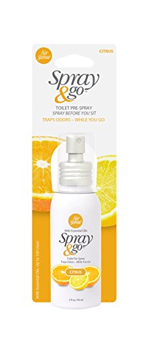 Citra Solv Air Scense & Go Before-You-Sit Toilet Spray, Original Citrus, 2 Fl Oz #TOP1