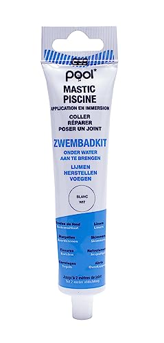 G.E.B. 3283985909255 590925-Sellador Especial para Piscina (80 ml), Color Blanco