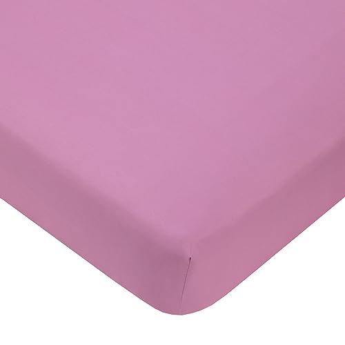 Image of Everything Kids Unicorn Pink, Blue, Yellow, and White Rainbows You're One of a Kind 4 Piece Toddler Bed Set - Comforter, Fitted Bottom Sheet, Flat Top Sheet, and Reversible Pillowcase