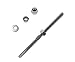 ArkHardware Threaded Terminal Stud End Fitting for 1/8" Cable Deck Railing Stairs Fence Dock Hand Swage Stainless Steel Type 316 Commercial Marine Grade X10