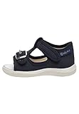 Suola esterna : Gomma Naturino PAROS-Sandalo open toe in tessuto Blu 21