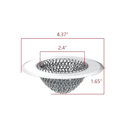 Colador para desagüe de acero inoxidable 304 miniatura 2