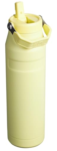 Image of Stanley IceFlow Flip Straw 2.0 Water Bottle 36 OZ | Built-In Straw with Larger Opening | Lightweight & Leak-Resistant | Insulated Stainless Steel | BPA-Free | Pomelo