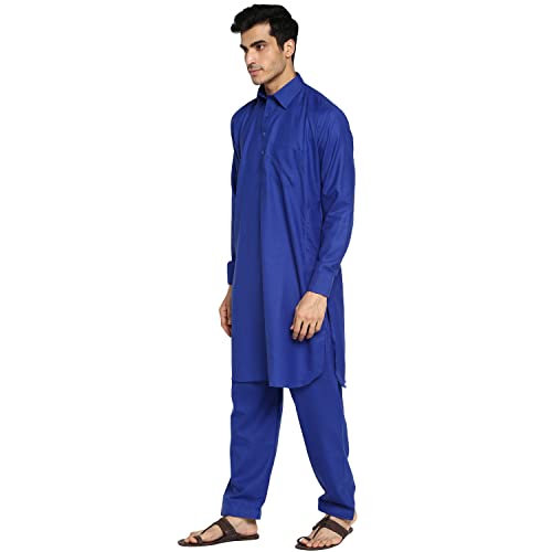 Image of Royal Kurta Men's Cotton Pathani Suit