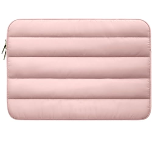 Pochette ordinateur et tablette 9 à 11 pouces rose housse de protection antichoc pour transport