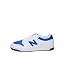 White, Cobalt Blue, White