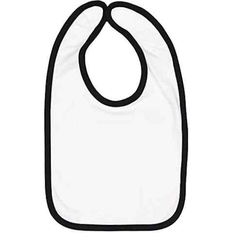 RS1004 RS 1004 INF BIB W/CONTRS TRM WHITE/ BLACK OS Cover
