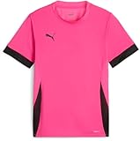 PUMA - Juniors Teamgoal Matchday Jersey, Color Fluro Pink PES/Black/Black, Size: X-Large