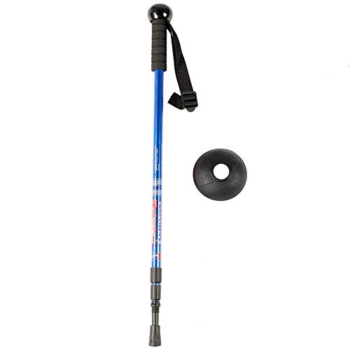 Walking Trekkingstöcke Tragbare Outdoor Verstellbare Kamera Camcorder Einbeinstativ Kletterstange Gehstock Alpenstock(Blau)