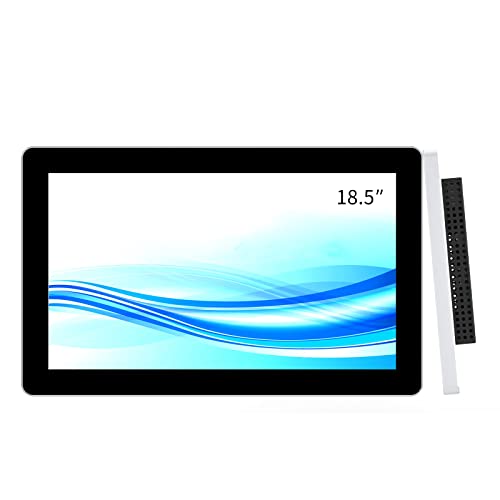 Image of GreenTouch 18.5 Inch Desktop Wall Mountable Multi PCAP Touch Screen Monitor HDMI /VGA /DVI Interface 1366 * 768 Resolution Display
