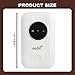 Ultra Link Pocket Router Ultra Link Pocket WiFi Ultralink Pocket [ Internet in Your Pocket] Router Unlimited Satellite Internet High Speed Router for Anywhere (White)