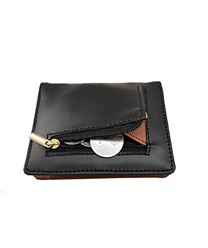 Image of Funk For Hire Leatherette Unisex Card Holder Wallet Pocket Organizer - Black