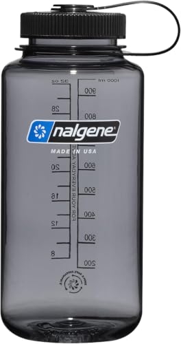 Image of Nalgene 32 oz Wide Mouth Water Bottle | BPA-Free, Durable & Leak Proof, Lightweight Bottle for Hiking & Gym, Work & Travel