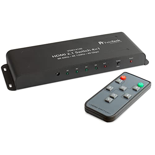 FeinTech VSW14100 HDMI 2.1 Switch 4K 120Hz Ultra