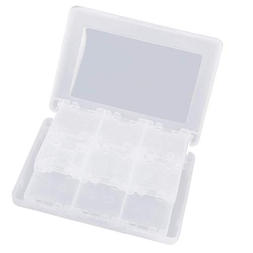Deanyi 12,8 * 9.2.2cm Titulaire de la Carte de Jeu Nintendo commutateur, Protection Jeu de Cartes Boîte de Rangement pour Les Jeux Switch Transparent Produits/Accessoires Auto