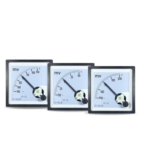 Milivoltímetro de precisión Yt72 DC500mv con indicador de aguja Cp72 resistente 2
