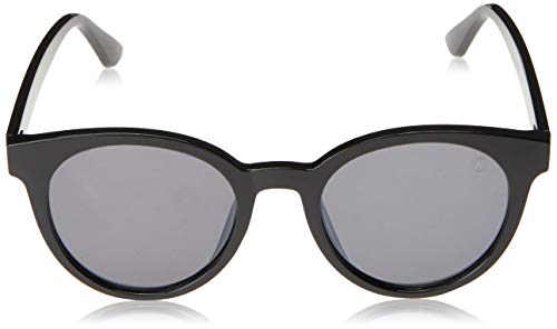 Óculos de Sol Cimarosa, Les Bains, Redondo, Feminino, Preto, Único